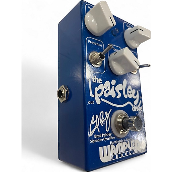 Used Wampler Brad Paisley Signature Overdrive Effect Pedal