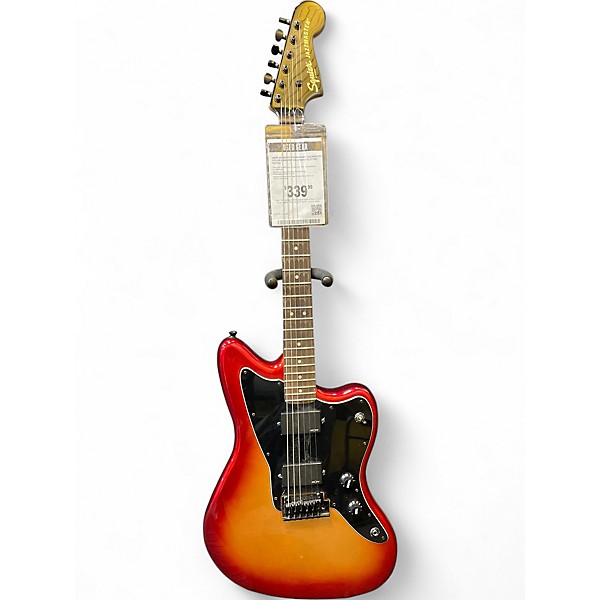 Used Squier Contemporary  Jazzmaster 2 Color Sunburst Solid Body Electric Guitar