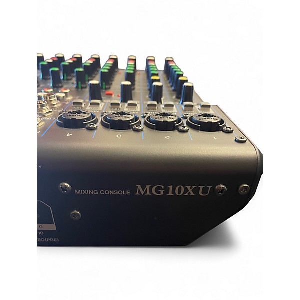 Used Yamaha MG10XU 10 Channel Mixer with Effects Unpowered Mixer