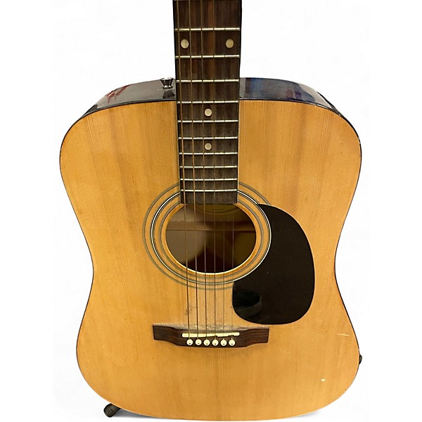 Used Squier SA100 Natural Acoustic Guitar