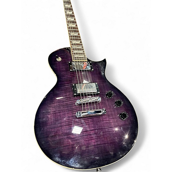 Used Ltd EC-256 PURPLE BURST Solid Body Electric Guitar