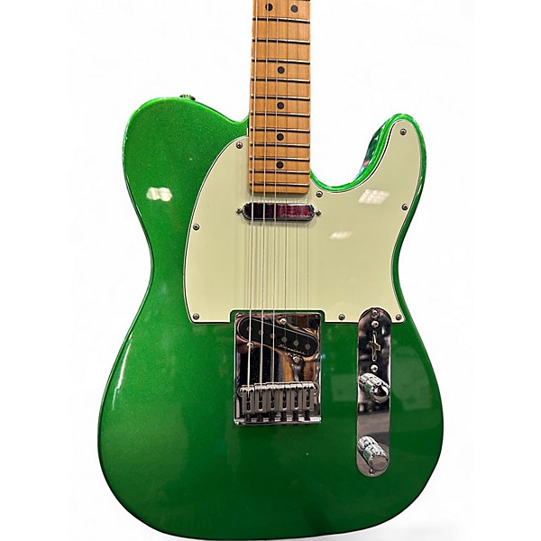 Used Fender Player Plus Telecaster COSMIC JADE Solid Body Electric Guitar