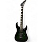 Used Jackson JS20 Dinky Transparent Green Solid Body Electric Guitar thumbnail