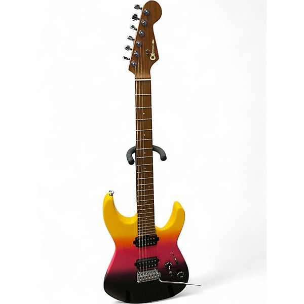 Used Charvel DK24 HH 2PT MALIBU SUNSET Solid Body Electric Guitar