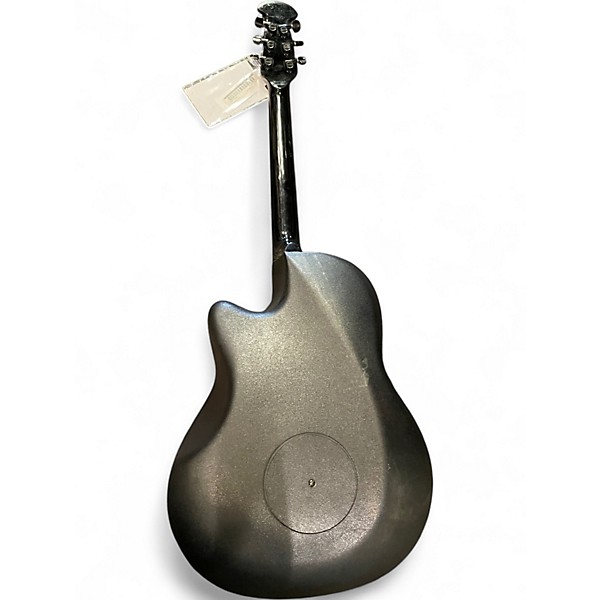 Used Ovation MT-37 Satin Black Acoustic Electric Guitar