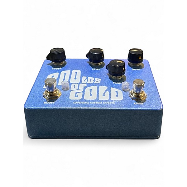 Used Lovepedal 200 lbs of gold Effect Pedal