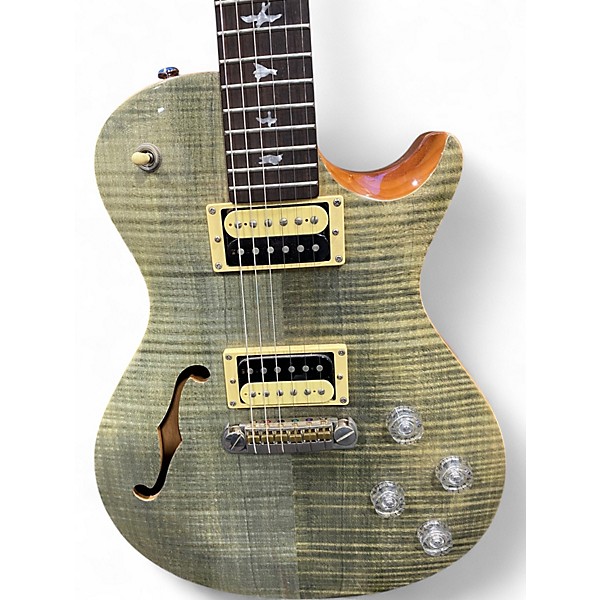 Used Prs Se Zach Myers Signature SE Trampas Green Solid Body Electric Guitar
