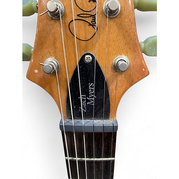 Used Prs Se Zach Myers Signature SE Trampas Green Solid Body Electric Guitar