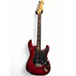 Used Starcaster by Fender Stratocaster MECIAN MADE Red Solid Body Electric Guitar thumbnail