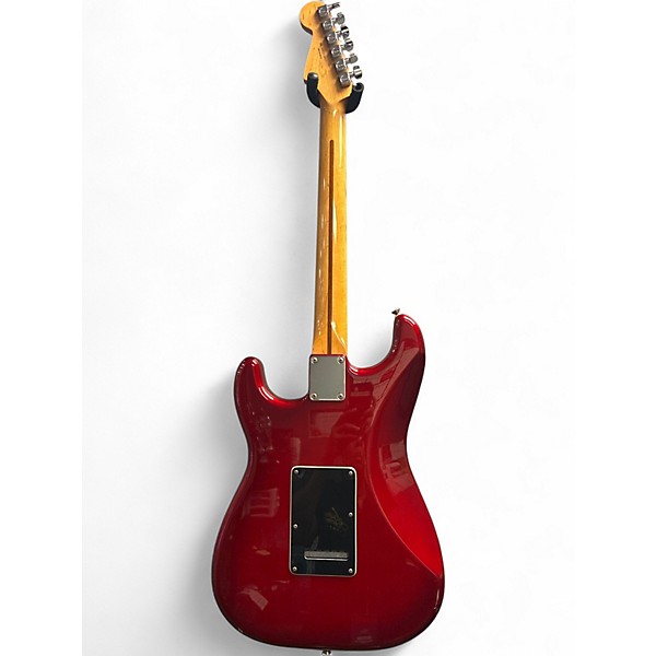 Used Starcaster by Fender Stratocaster MECIAN MADE Red Solid Body Electric Guitar