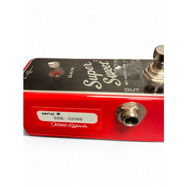 Used Xotic SUPER SWEET Effect Pedal