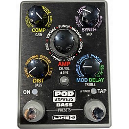 Used Line 6 pod express bass Effect Processor
