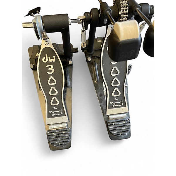 Used DW DWCP3002 Double Bass Drum Pedal