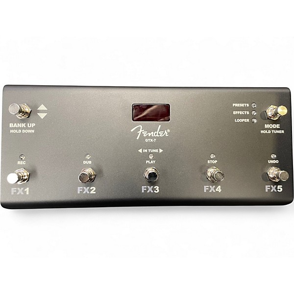 Used Fender GTX 7  Footswitch