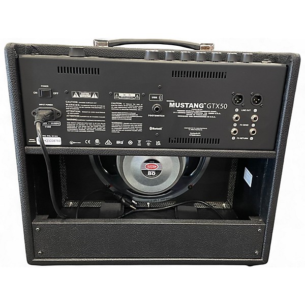 Used Fender GTX50 Mustang 1X12 Guitar Combo Amp