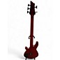 Used Schecter Guitar Research C5 GT Trans Red Electric Bass Guitar