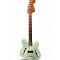 Used Fender TOM DELONGE STARCASTER Surf Green Hollow Body Electric Guitar thumbnail