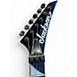 Used Jackson JS34 Dinky Silverburst Solid Body Electric Guitar
