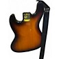 Used Squier Affinity Jazz Bass 2 Color Sunburst Electric Bass Guitar