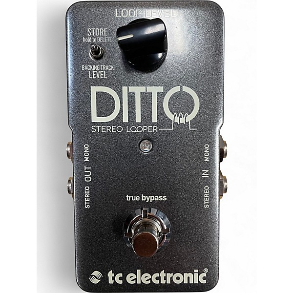 Used TC Electronic Ditto Stereo Looper Pedal