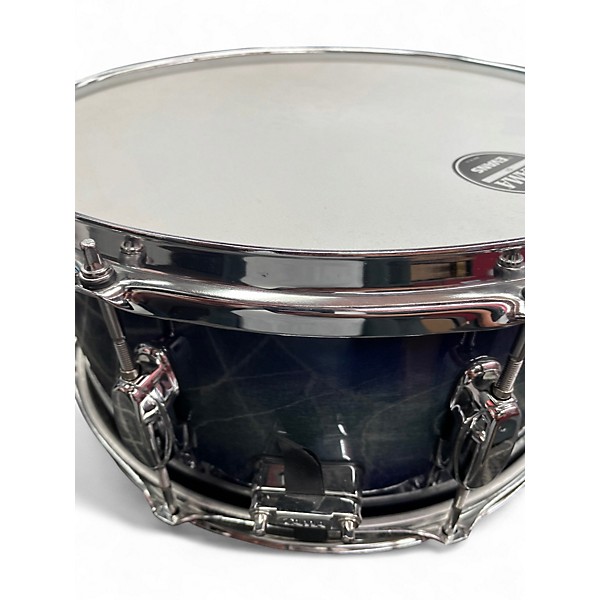 Used TAMA 14X6.5 Artwood Snare Dark Indigo Burst Drum