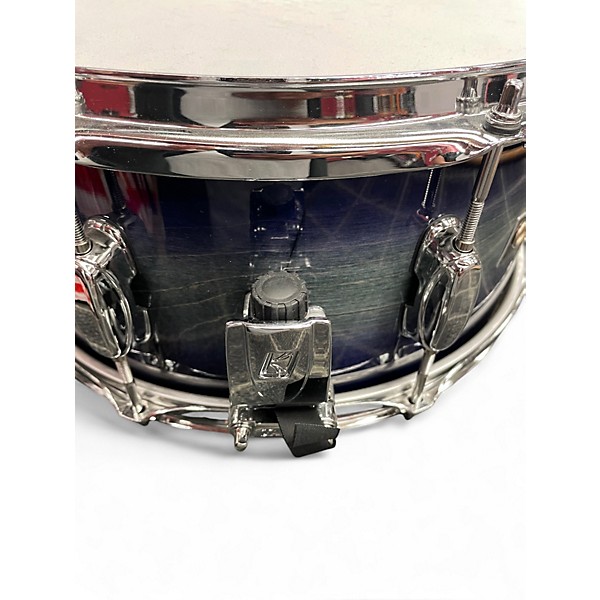 Used TAMA 14X6.5 Artwood Snare Dark Indigo Burst Drum
