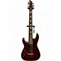 Used Schecter Guitar Research Omen 7 Left Handed Black Cherry Solid Body Electric Guitar thumbnail