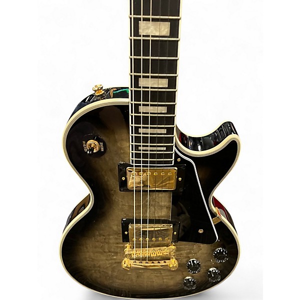 Used Epiphone Les Paul Custom Cobra Burst Solid Body Electric Guitar