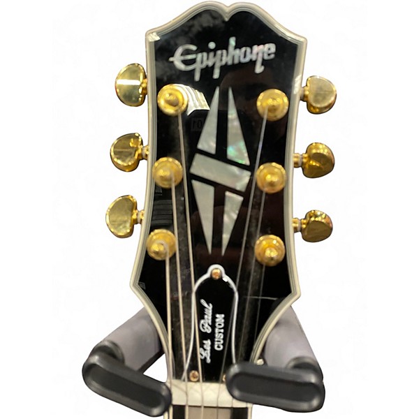 Used Epiphone Les Paul Custom Cobra Burst Solid Body Electric Guitar