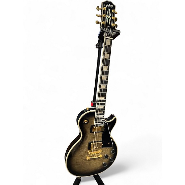 Used Epiphone Les Paul Custom Cobra Burst Solid Body Electric Guitar