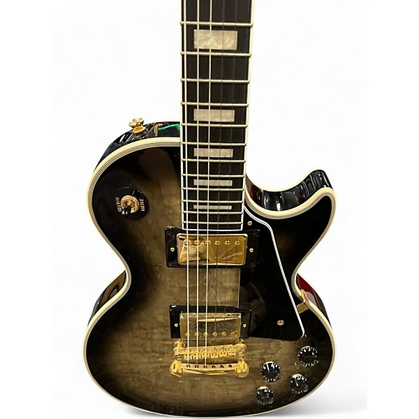 Used Epiphone Les Paul Custom Cobra Burst Solid Body Electric Guitar