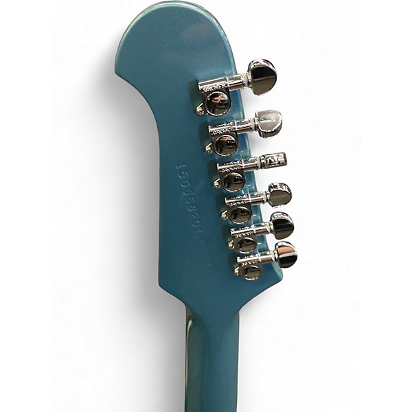 Used 2015 Gibson non reverse firebird Pelham Blue Solid Body Electric Guitar