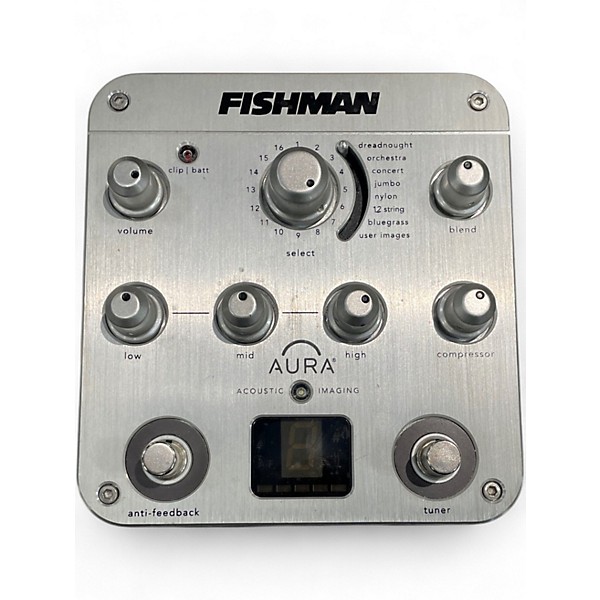 Used Fishman Aura Spectrum DI Imaging Guitar Preamp