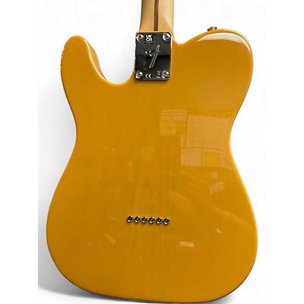 Used Fender Player Telecaster Butterscotch Blonde Solid Body Electric Guitar