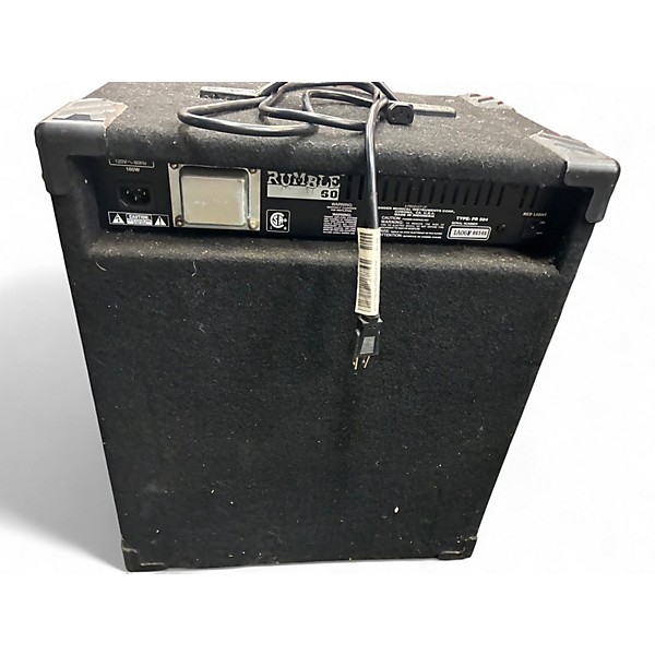Used Fender Rumble 60 60W 1x12 Bass Combo Amp