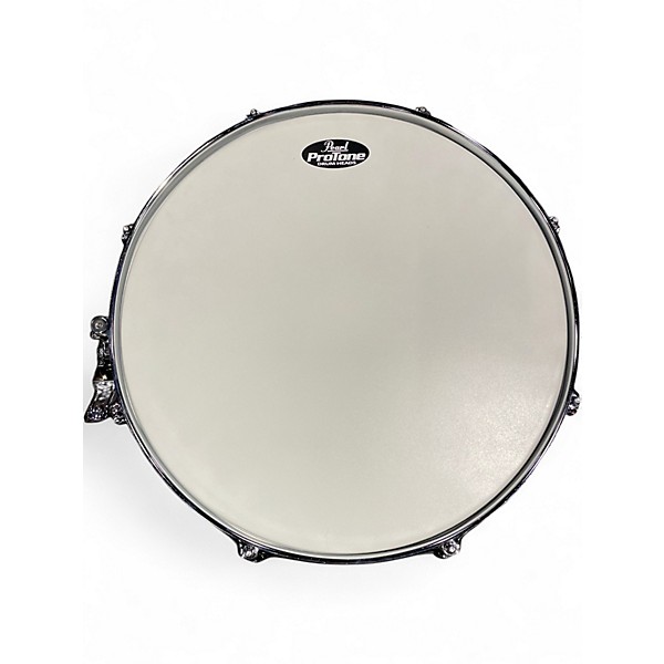 Used Pearl 14X5.5 Sensitone Snare Chrome Drum