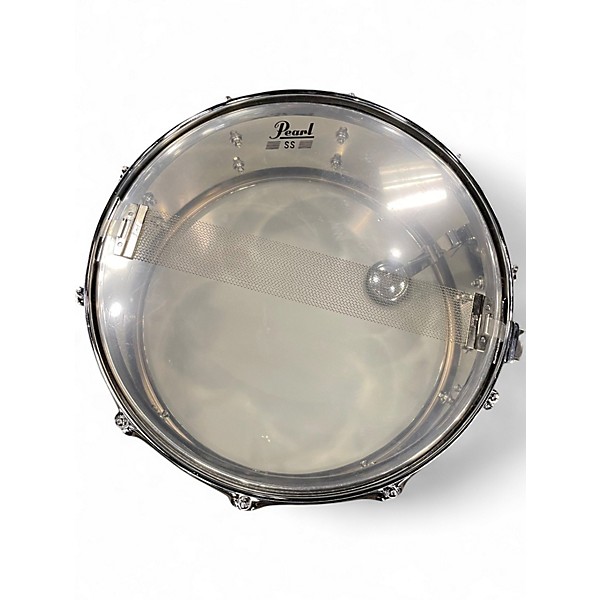 Used Pearl 14X6 STEEL SHELL Chrome Drum