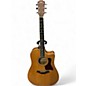 Used Taylor 410CE Natural Acoustic Electric Guitar thumbnail