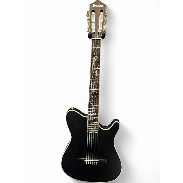 Used Ibanez TOD10NTKF Black Acoustic Electric Guitar