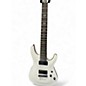 Used Schecter Guitar Research Demon 7 String Alpine White Solid Body Electric Guitar