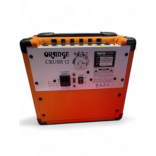 Used Orange Amplifiers Crush 12 Guitar Combo Amp