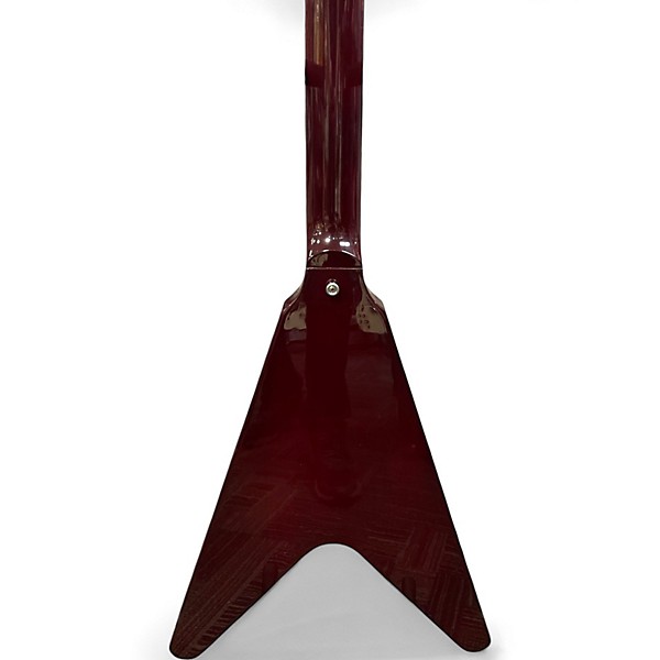 Used Gibson Flying V Cherry Solid Body Electric Guitar