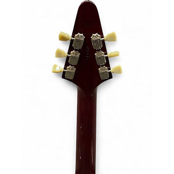 Used Gibson Flying V Cherry Solid Body Electric Guitar