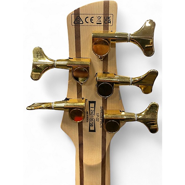 Used Ibanez SR405EPBDX Orange Electric Bass Guitar