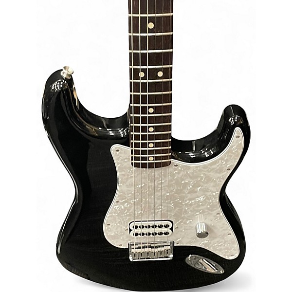 Used Fender Tom Delonge Signature Stratocaster Black Solid Body Electric Guitar