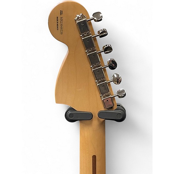 Used Fender Tom Delonge Signature Stratocaster Black Solid Body Electric Guitar