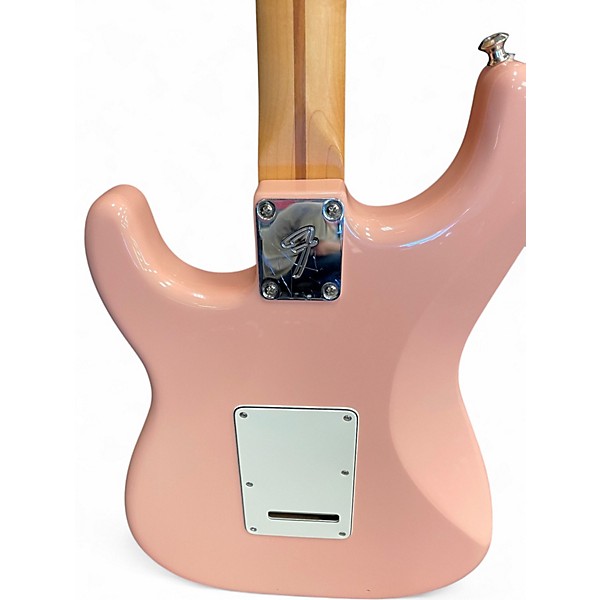 Used Fender Player Stratocaster Shell Pink Solid Body Electric Guitar