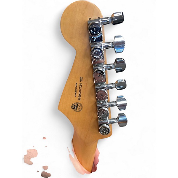 Used Fender Player Stratocaster Shell Pink Solid Body Electric Guitar