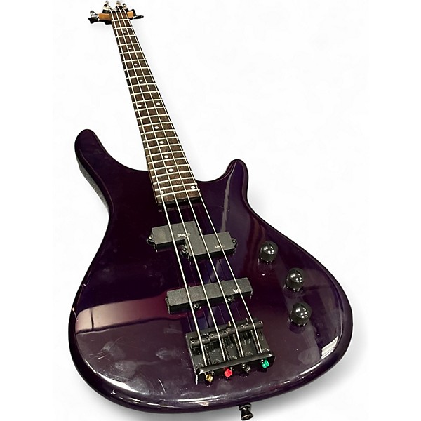 Used Stagg bc300  Purple Electric Bass Guitar
