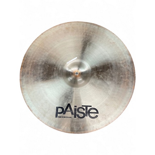 Used Paiste 20in 20IN CRASH RIDE Cymbal